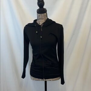 Black Women's Hoodie Top